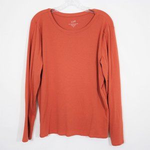 J. Jill Pima Cotton Long Sleeve Tee